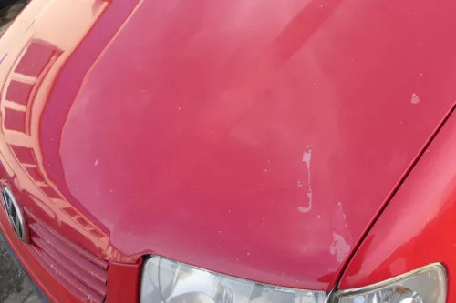 VW Polo 6N2 Motorhaube Haube vorne Klappe rot LP3G (151812)