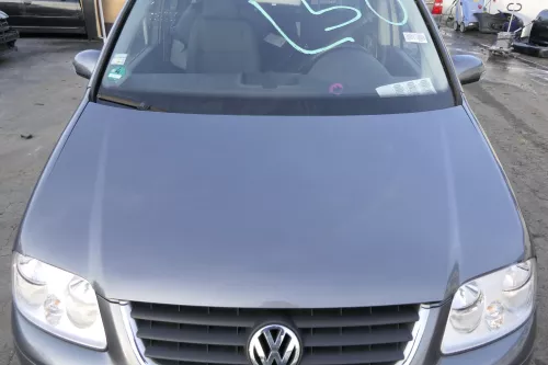 VW Touran 1T Caddy 2K Motorhaube Klappe Frontklappe grau LD7X platinumgrey 902 (151902)