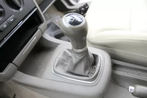 Audi A3 8L Schaltknauf Schalthebel Schalthebelgriff Leder 6-Gang beige jive