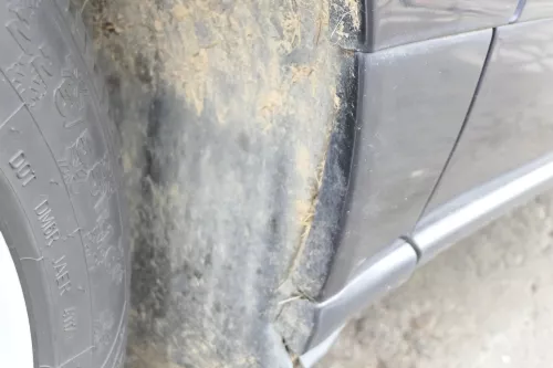 Audi A8 4D Kotflügel vorne links blau LZ5L 4D0821021A (152152)