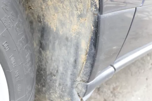 Audi A8 4D Kotflügel vorne links blau LZ5L 4D0821021A (152152)