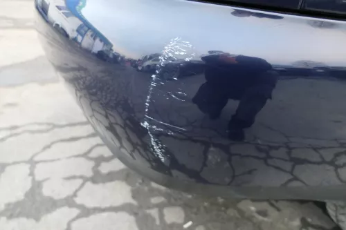 Audi A4 B5 Limousine Stoßstange hinten Heckstoßstange blau LY5L biscaBj99 (152387)