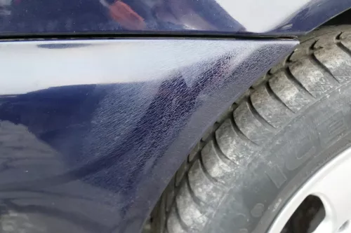 Audi A4 B5 Limousine Stoßstange hinten Heckstoßstange blau LY5L biscaBj99 (152387)