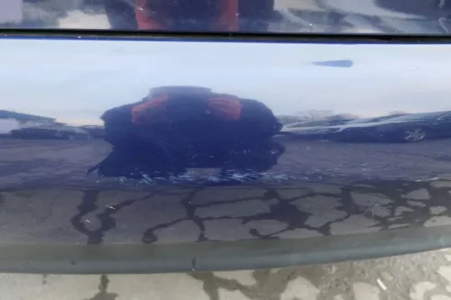 Audi A4 B5 Limousine Stoßstange hinten Heckstoßstange blau LY5L biscaBj99 (152387)