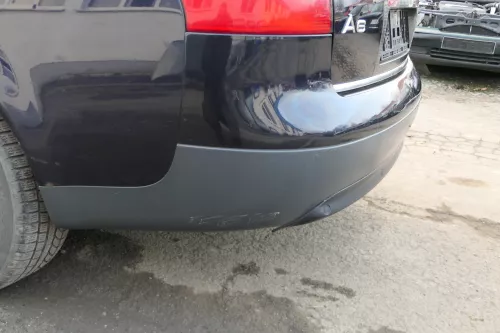 Audi A6 4B Limousine Stoßstange hinten Heckstoßstange Stoßfänger blau LZ5L PDC (152412)