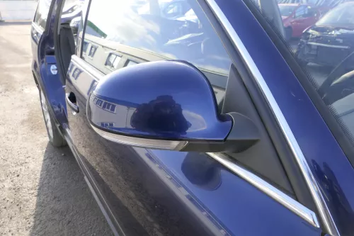 VW Passat 3BG elektrischer Spiegel Außenspiegel rechts blau LD5Q shadowb Blinker (152440)