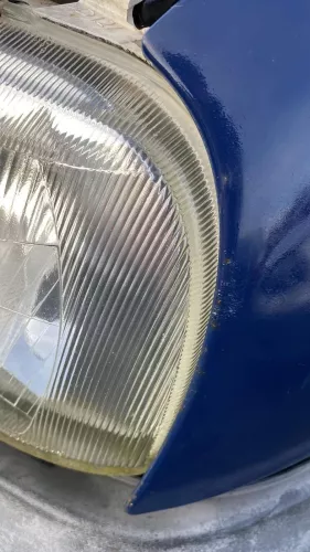 VW Golf 3 1H Kotflügel vorne links blau LA5E (152463)