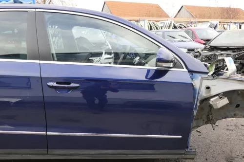 VW Passat 3C Kombi oder Limo Tür vorne rechts Beifahrer blau LD5Q ohneAnbautei