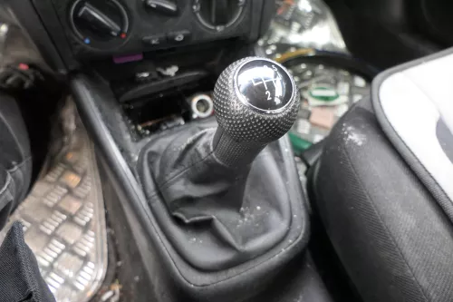 VW Golf 4 Bora Schaltknauf Schaltsack Schaltknüppel schwarz Benziner 5-Gang (152642)