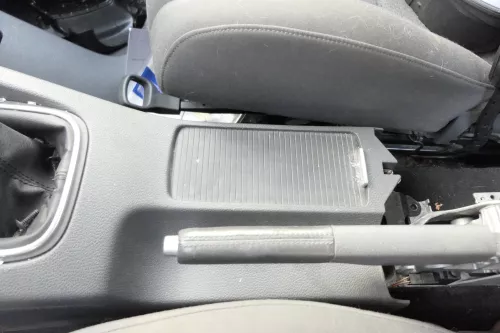 VW Golf 5 1K Handbremse Feststellbremse Handbremshebel anthrazit Leder SLU (152678)