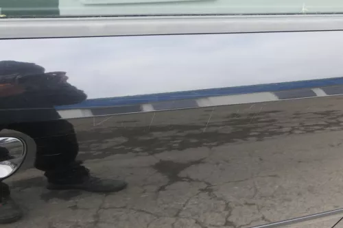 Audi A4 B7 8E Tür hinten rechts schwarz LY9B brillian Kombi mit Scheibe + Rahmen (152722)