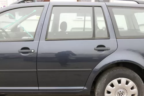 VW Golf 4 Bora Tür hinten links nur Kombi / Variant blau grau LC5F bluegraphit