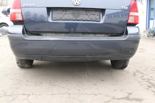 VW Golf 4 Kombi Avant Stoßstange hinten Heckstoßstange Stoßfänger blau grau LC5F (152781)