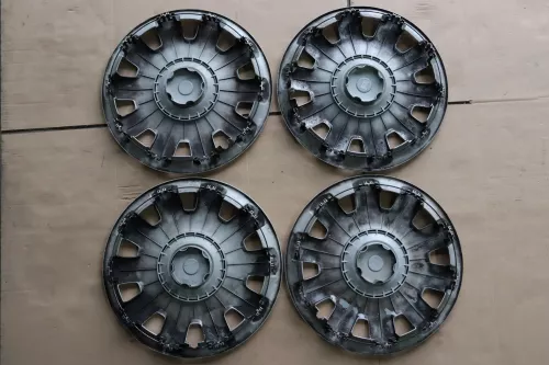 original 4 Stück VW Bora Golf 4 1J Radkappe Radzierkappe 15 Zoll 1J0601147P 4 (152791)