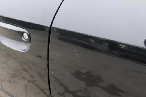 Audi A4 B6 8E Türblatt Tür hinten links schwarz LY9B bril Kombi Avant mit Rahmen (152816)