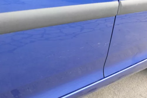 VW Golf 5 V 1K Tür vorne links Fahrertür 4/5-Türer blau LA5J laserblue TÜRBLATT (152910)