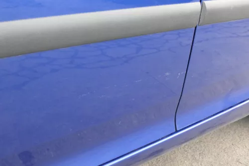 VW Golf 5 V 1K Tür vorne links Fahrertür 4/5-Türer blau LA5J laserblue TÜRBLATT  (152910)