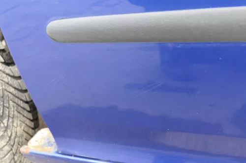 VW Golf 5 V 1K Tür vorne links Fahrertür 4/5-Türer blau LA5J laserblue TÜRBLATT  (152910)