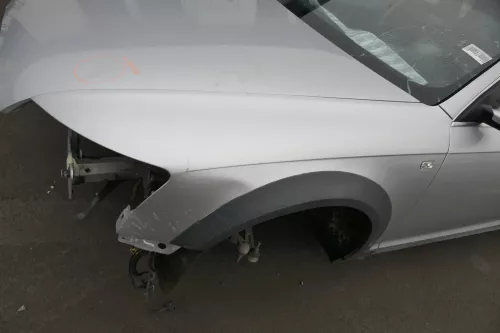 Audi A6 4F C6 Kotflügel vorne links grau LY7W Allroad Quattro 4F0821103E +Leiste (152943)