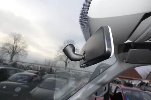 VW Crafter 7C MAN TGE Spiegel Innen Innenspiegel Rückspiegel schwarz  (153186)