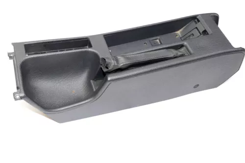 Audi A6 4A  Mitteltunnel hinten Verkleidung um Handbremse Konsole schwarz (153277)