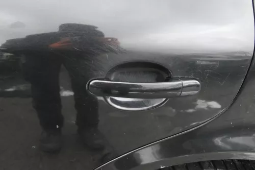 Skoda Octavia 1U5 Combi Kombi Variant Tür hinten links schwarz LF9R blackmagic (153299)