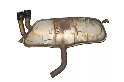 Audi A3 8P Auspuff Endschalldämpfer hinten 2,0 BMM Motor 103kw 140PS 1K0253611C