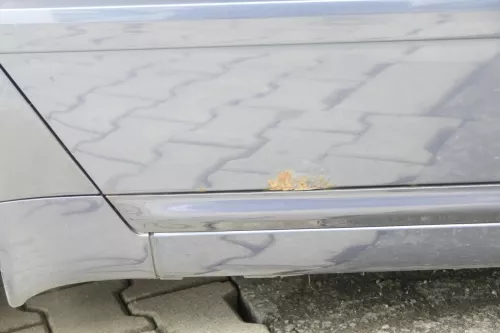 Audi A6 4B C5 Tür Türblatt hinten rechts blau LY5X aquablau mit Rahmen (153931)