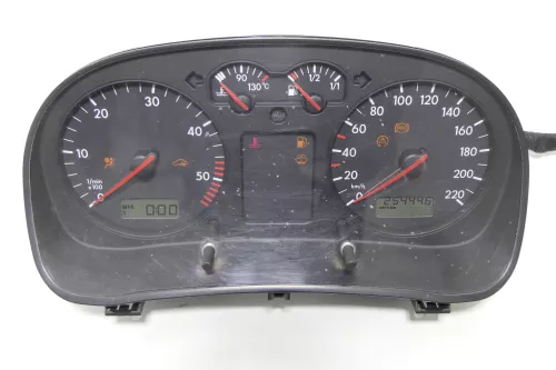 VW Golf 4 Tacho Tachometer Kombiinstrument 254.000km 1J0919881D 1,9 TDI 66kw 81 (154403)