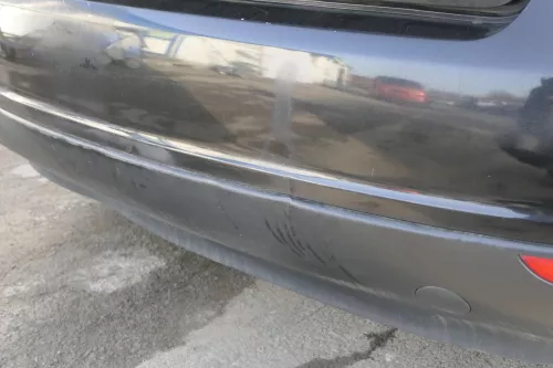 VW Golf 5 Plus 5M1 V Stoßstange hinten Heckstoßstange Stoßfänger schwarz LC9Z (154918)