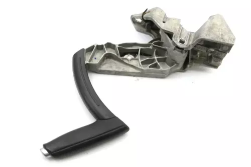 Audi A3 8P Handbremse Feststellbremse schwarz Leder Griff 8P0711303C