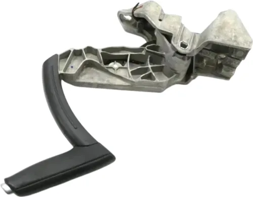 Audi A3 8P Handbremse Feststellbremse schwarz Leder Griff 8P0711303C