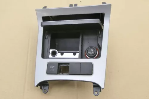 Golf 5 Aschenbecher Zigarettenanzünder vorne 1K0857961 Aludekor silber Alu grau (155104)