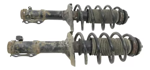 VW Lupo Polo 6N Arosa Federbein Feder Federn Stoßdämpfer vorne links + rechts