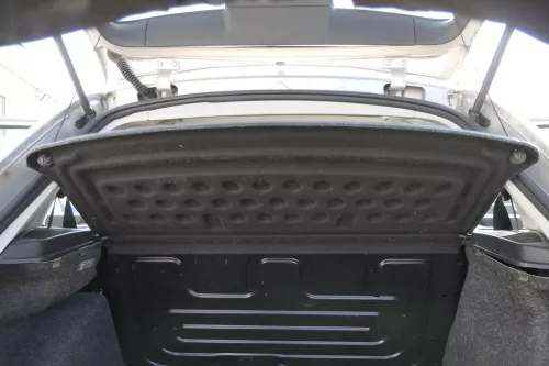 Skoda Fabia 6Y Hutablage Abdeckung Kofferraum schwarz hinten Schrägheck (155345)