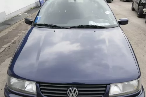 VW Passat 3A 35i Motorhaube Klappe vorne vorn Haube blau LN5Y