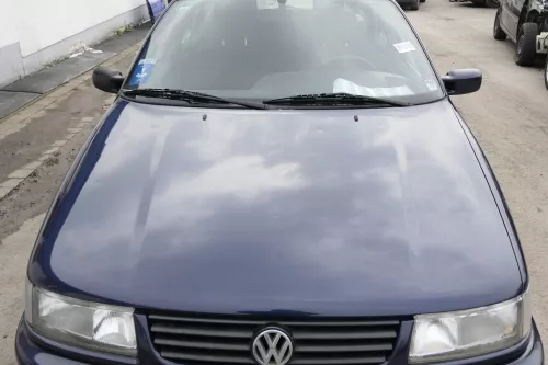 VW Passat 3A 35i Motorhaube Klappe vorne vorn Haube blau LN5Y (155405)