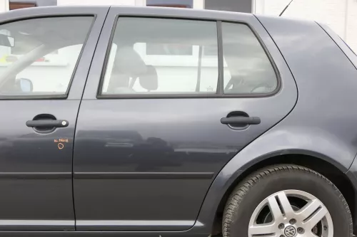 VW Golf 4 1J Limousine Tür hinten links grau blau LC7V (KEINkombi)