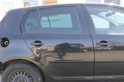 VW Golf 5 V 1K Tür Türrahmen hinten rechts 4/5-Türer schwarz LC9Z blackmag