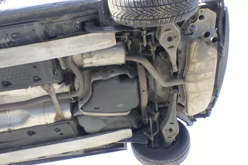 VW Golf 5 + 5M Plus Auspuff Mittelschalldämp hinten 2,0 TDI 16V BKD AZV original