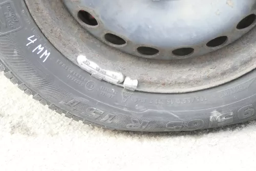 4x VW Golf 6 Plus 5M 195/65 R15 91T Winterreifen M+S Felgen Reifen M&S 4-6mm (155522)