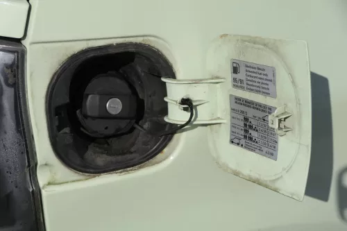 VW Lupo Seat Arosa Tankdeckel Deckel Tank Tankverschluß grün gelb LS6G (155540)