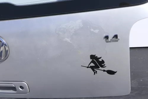 VW Lupo 6X Heckklappe Klappe Kofferraumklappe Scheibe silber LR7X (155579)
