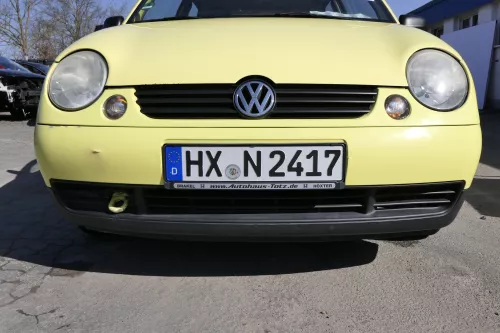 VW Lupo Stoßstange vorne Frontstoßstange Stoßfänger gelb LD1B vorn  Spoiler (155674)