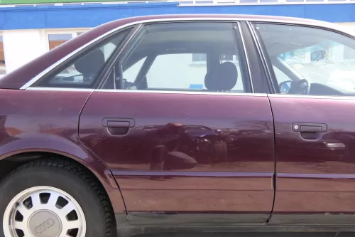 Audi A6 4A C4 Tür Türblatt hinten rechts braun rot LZ3N Limousine ohneAnbauteile