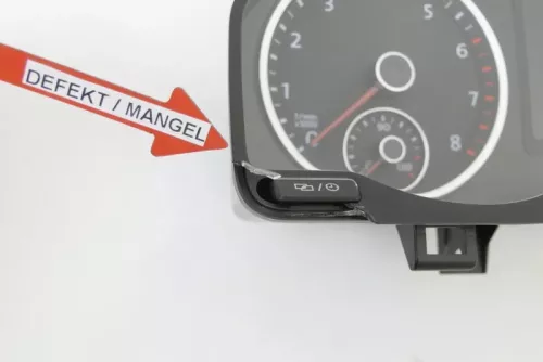 VW Tiguan 5N Tacho Tachometer Kombiinstrument 99.000km 5N0920883B Benziner (155917)