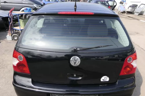 VW Polo 9N3 9N Heckklappe Kofferraumklappe Klappe schwarz L041 uni Heck