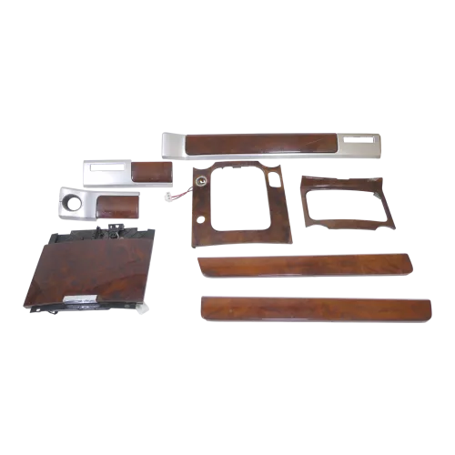 VW Touareg 7L Aschenbecher Mitteltunnel Tunnel Holz Dekor Wurzelnuss Abdeckung T (156036)