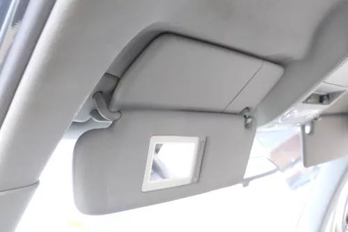 VW Touareg 7L Sonnenblenden Sonnenblende grau links 7L6857551AQ doppelt kristall (156041)