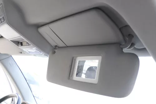 VW Touareg 7L Sonnenblenden Sonnenblende grau rechts 7L6857552AQ doppelt kristal (156042)